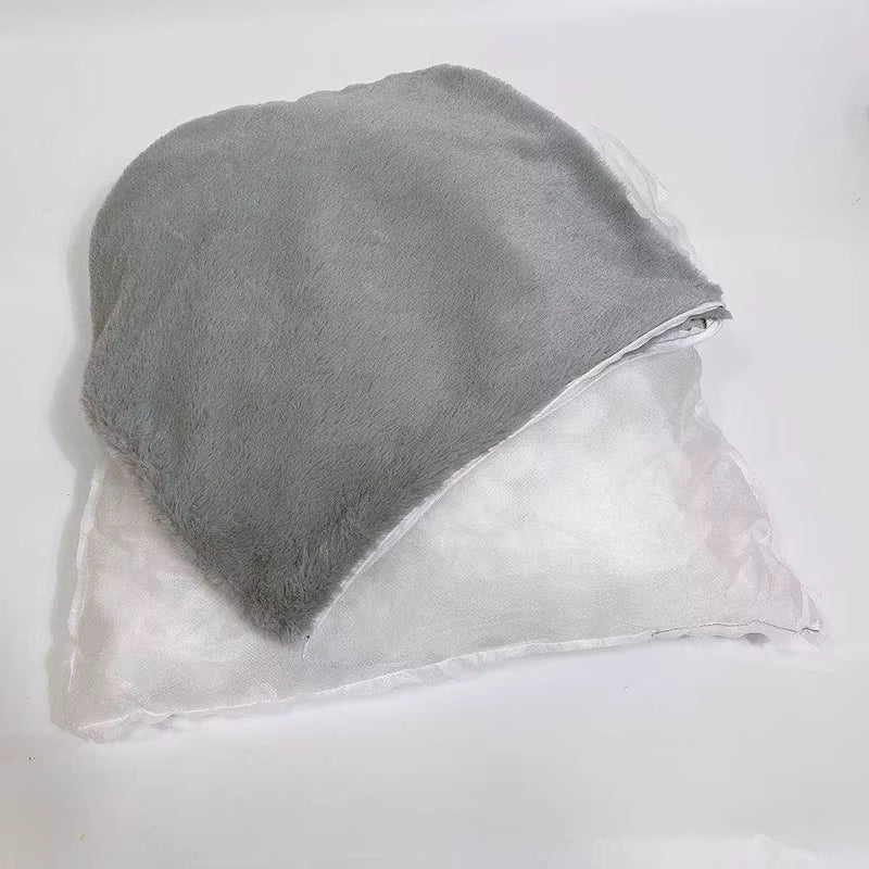 Cat Bed House Kennel Nest round Pets Sleeping Cave Kitten Beds Pet Basket Cozy Kitten Lounger Cushion Cat House Tent Dog House