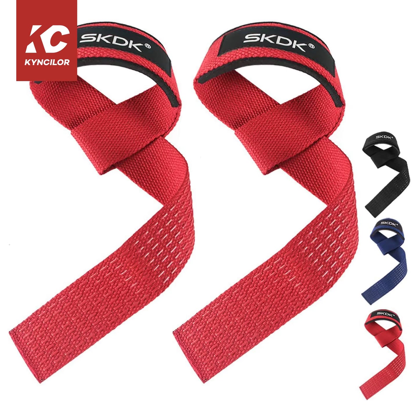 Custom Logo Weightlifting Wrist Straps Lanyard Anti-Slip Wrist Protector for Sports Fitness Gym Power Lifting Straps